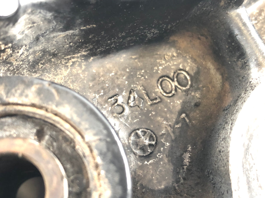 Yamaha XT 600 Zentere 34L [1985] - fork bridge above