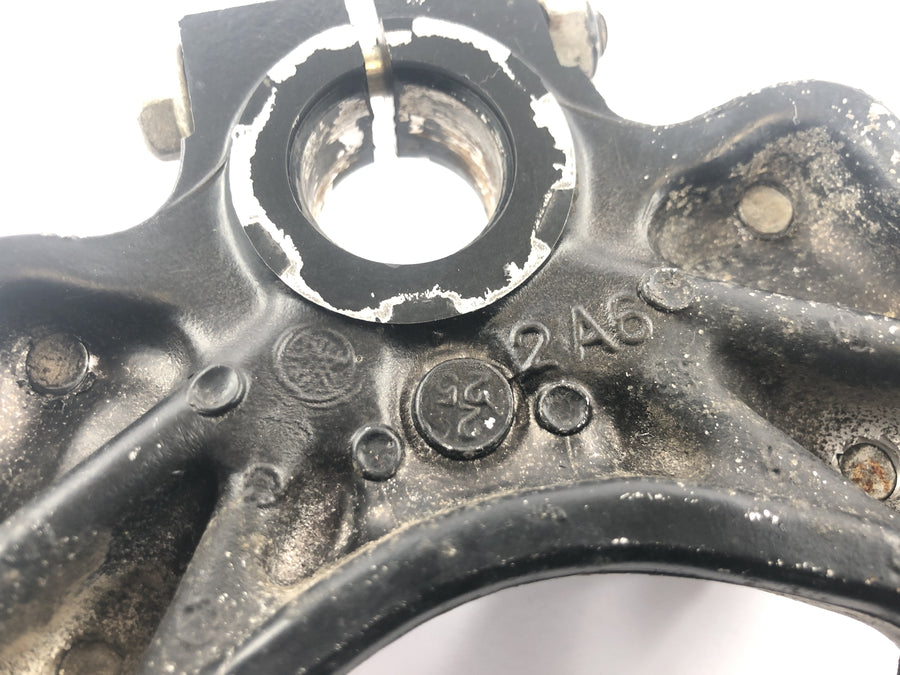 Yamaha DT 175 2K4 [1982] - Vorkbrug bovenste vorkklem stuurkopbrug