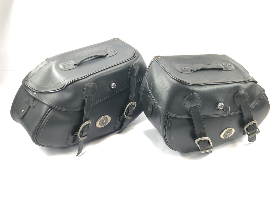 Honda VTX 1800 SC46 [2004] - Seitenkoffer Paar Satteltasche Lederkoffer mit Schlüssel