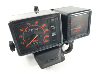 Honda XL 600 lm PD04 [1989] - Cockpit snelheidsmeter en roterende meter met beugel