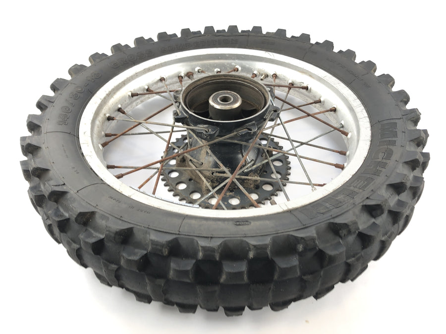 Yamaha TT 600 59X [1986] - Hinters Rim Rad 2,50 x 18 "banden poreus