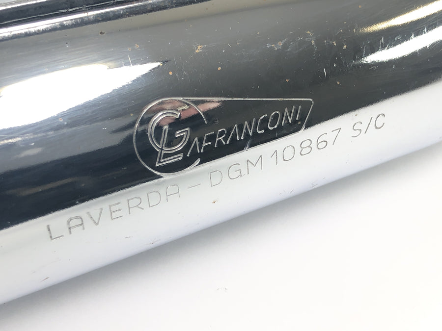Laverda 1000 [1978] - Exhaust silencer rear silencer muffler pair chrome