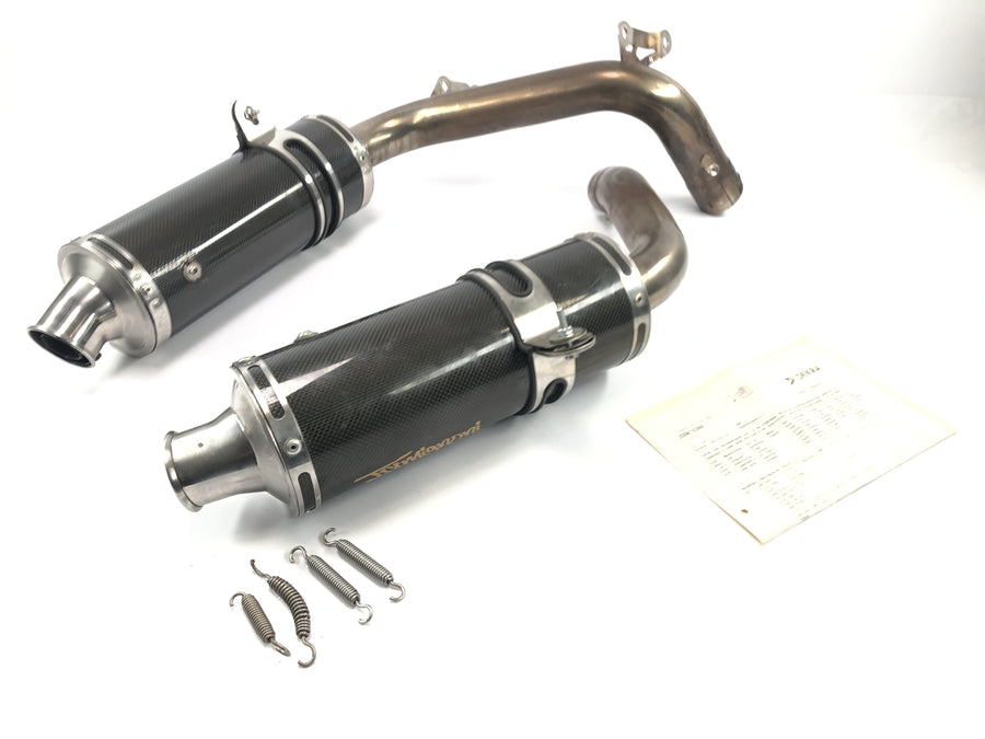 Ducati Monster S4R M4 [2004] - Exhaust system rear silencer Slip-On BOS Carbon