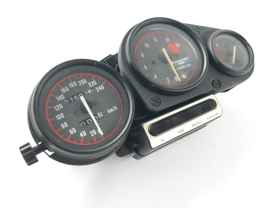 Kawasaki ZXR 400 ZX400L [1992] - Snelheidsmeter unit cockpit instrumenten snelheidsmeter