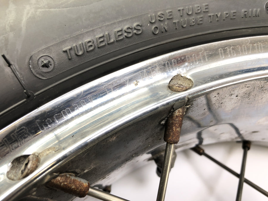 Moto Guzzi California 1100 EV KD [2002] - Rear wheel rim 4.00 x 17"