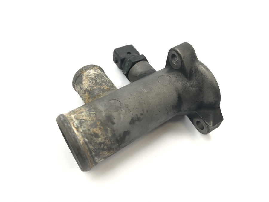 BMW K 100 [1984] - thermostat housing, cooling water connection, temperature sensor housing