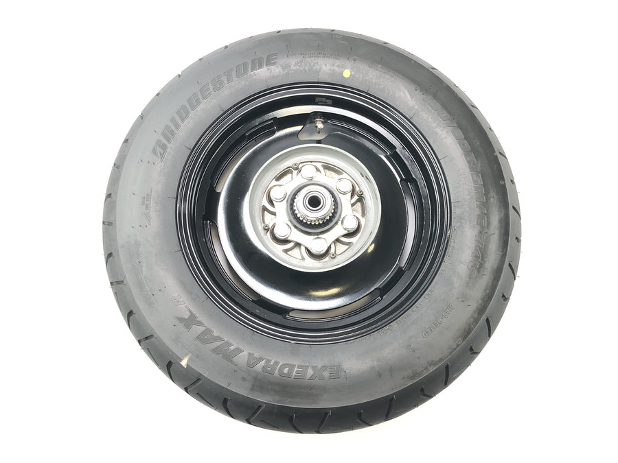 Yamaha V Max 1200 2LT [1998] - rear wheel rim complete rear tire 3.50x15"