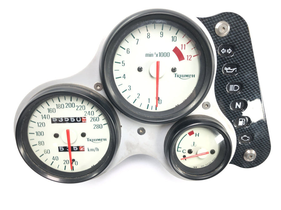 TRIUMPH DAYTONA 955I T595 [1998] - Snelheidsmeter cockpit snelheidsmeter eenheid instrumentenpaneel