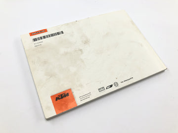 KTM RC 125 [2016] - Bedienungsanleitung Handbuch Nutzerhandbuch Fahrerhandbuch - 0