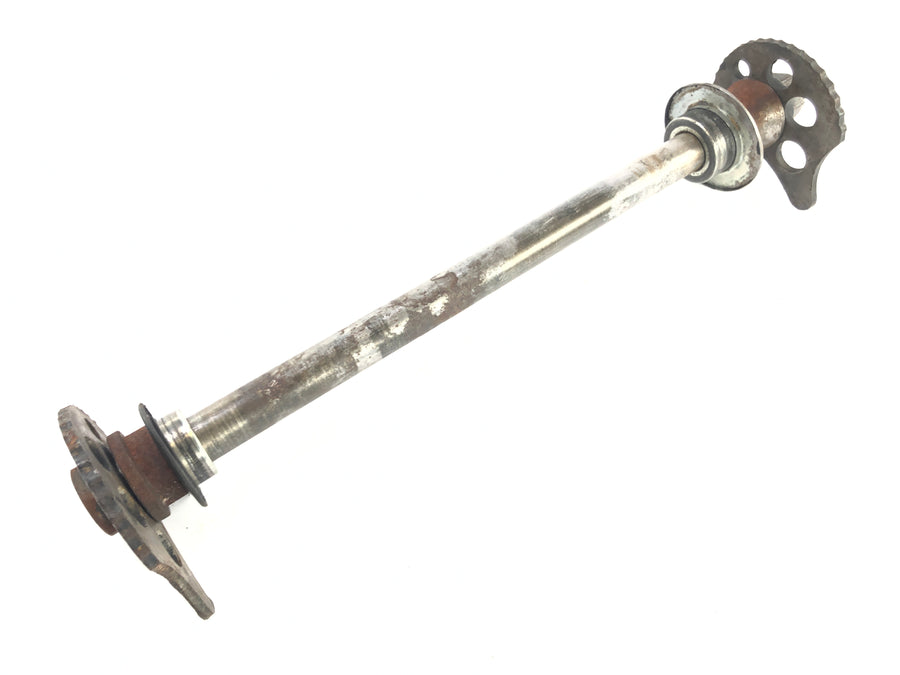 Yamaha XT 600 E 3TB [1996] - Rear axle with chain tensioner