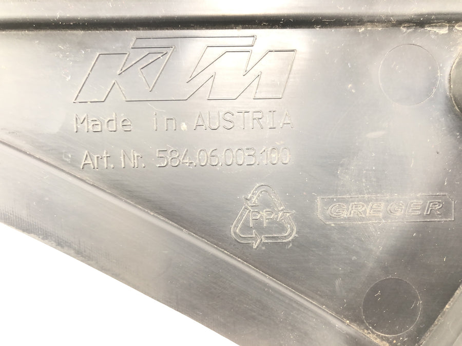 KTM LC4 640 EGS [2004] - zijafdekking aan de linkerkant