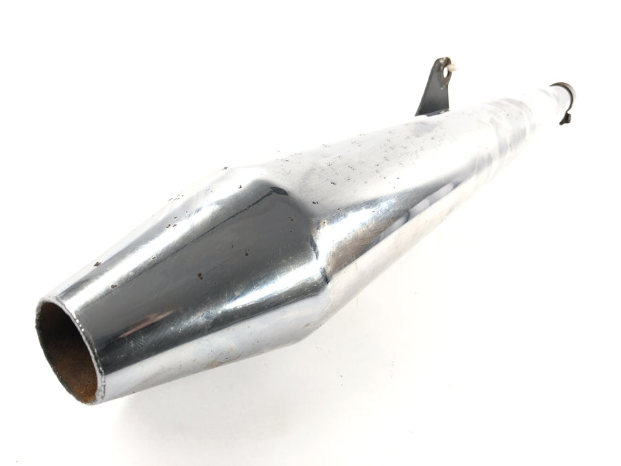 Triumph Bonneville T140V [1976] - silencer on the right exhaust