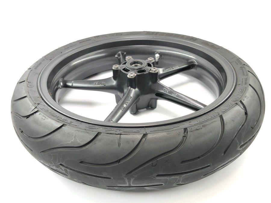 Triumph Street Triple R 675 D67LD [2010] - Vorderrad Rad Felge Alu schwarz 3.5x17"