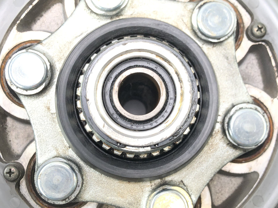 Yamaha V Max 1200 2LT [1998] - rear wheel rim complete rear tire 3.50x15"