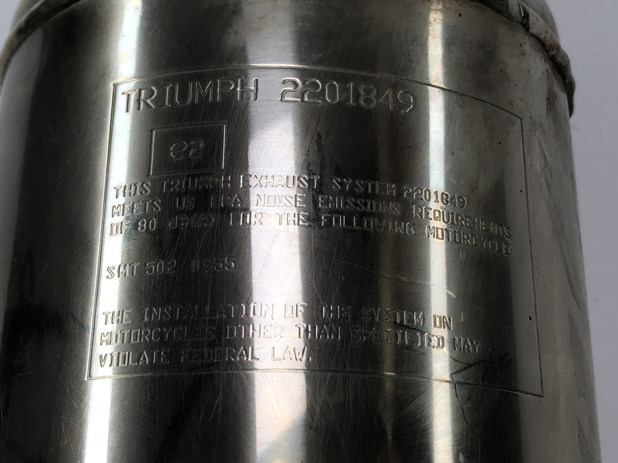 Triumph Daytona 955i T595N [2003] - exhaust silencer silencer