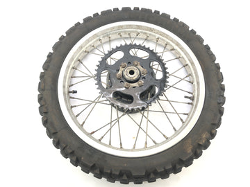 Yamaha XT 350 3YT / 55V [1990] - rear wheel wheel rim with chain wheel at the back - 0