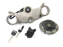 Suzuki GSX-R 1100 W GU75 C [1994] - Lock set fork bridge top tank lock seat lock-1