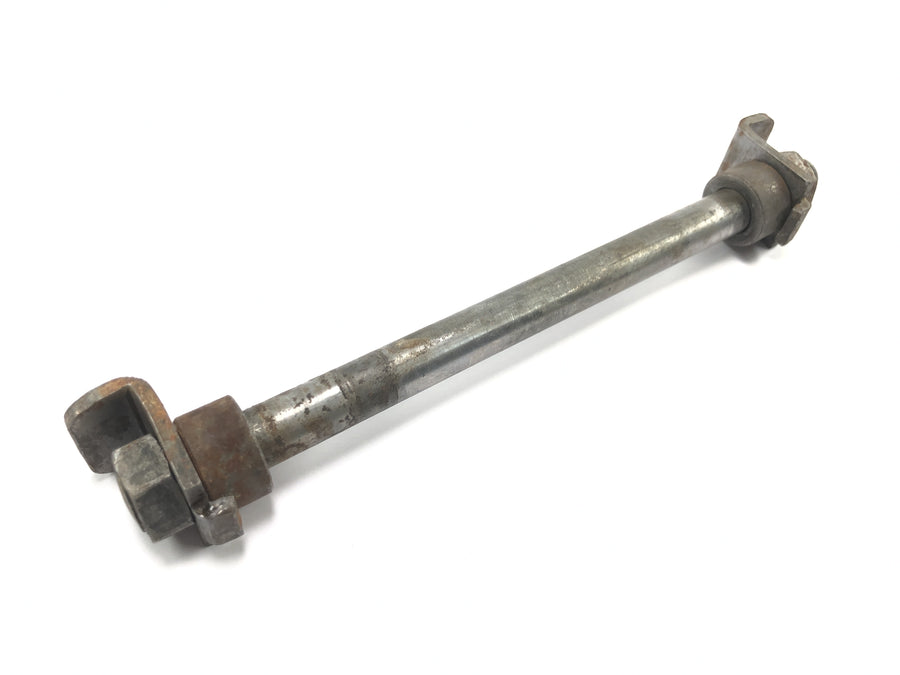 Sachs ZX 125 [1998] - achterwielas wielas compleet 15 mm