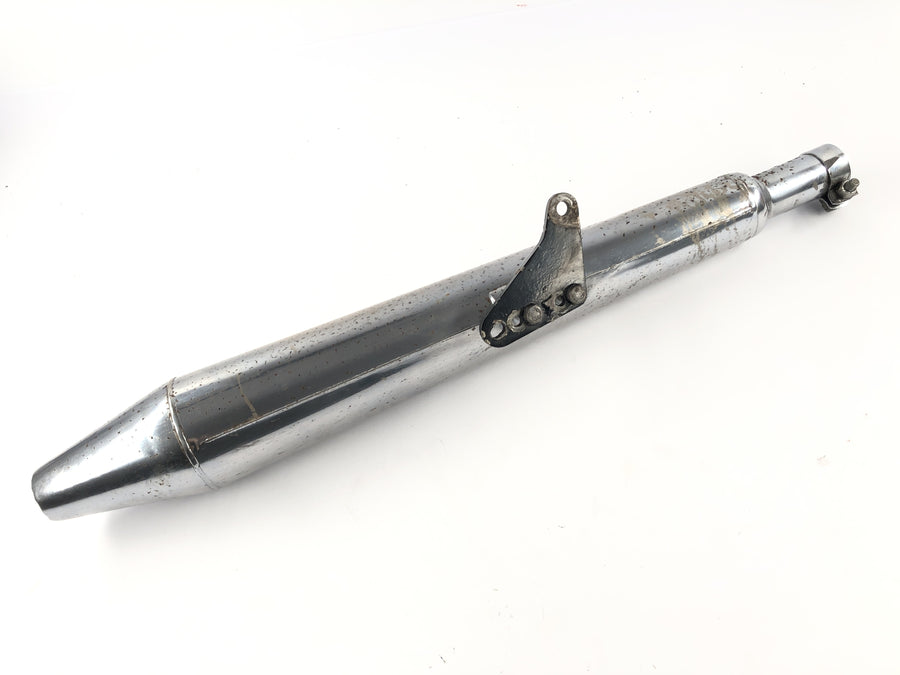 Triumph Bonneville T140V [1976] - Silencer linksuitlaat