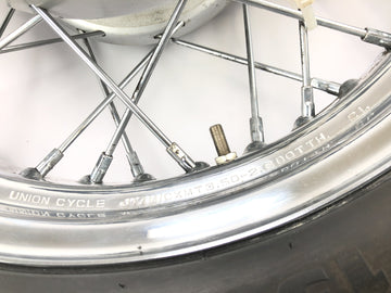Triumph Bonneville T100 986MF [2012] - Hinterrad Felge Rad 3.50 x 17" Speichenrad - 0