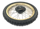 Yamaha XT 500 1U6 [1981] - Vorderrad Felge Gold Speichenrad 1.85 x 21" mit Trommelbremse-1