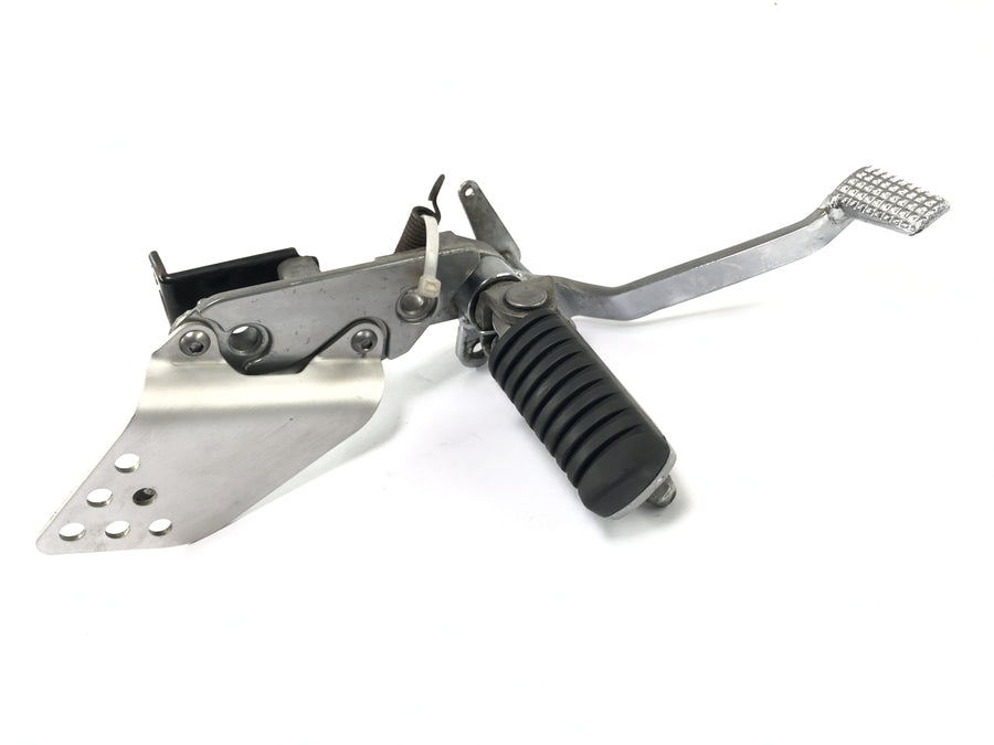 Kawasaki ZRX 1200 S ZRT20A [2002] - Fußrastenanlage rechts Bremspedal Fußpedal Halterung