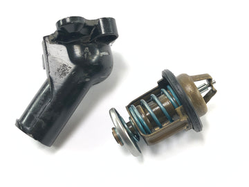 Cagiva Planet 125 [1998] - Thermostat Kühlwasserthermostat mit Thermostatgehäuse - 0