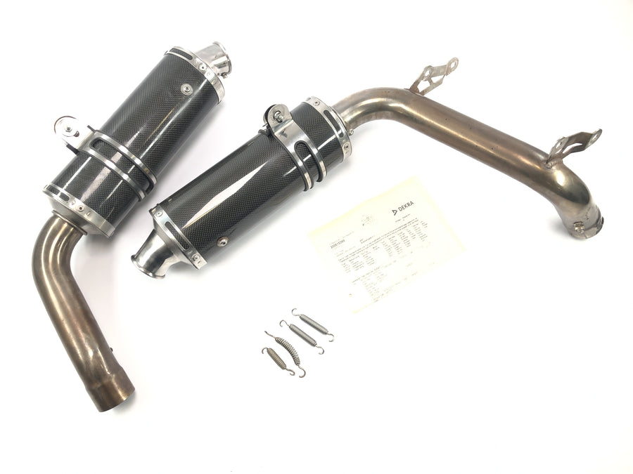 Ducati Monster S4R M4 [2004] - Exhaust system rear silencer Slip-On BOS Carbon