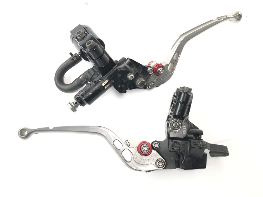 Triumph Speed Triple 1050 515NJ [2007] - Bremshebel Kupplungshebel Set Motorradhebel Prosports mit Gutachten und CNC Ausgleichbehälter