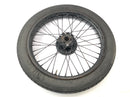 DKW NZ 250 [1938] - Front wheel with spokes and hub.-3