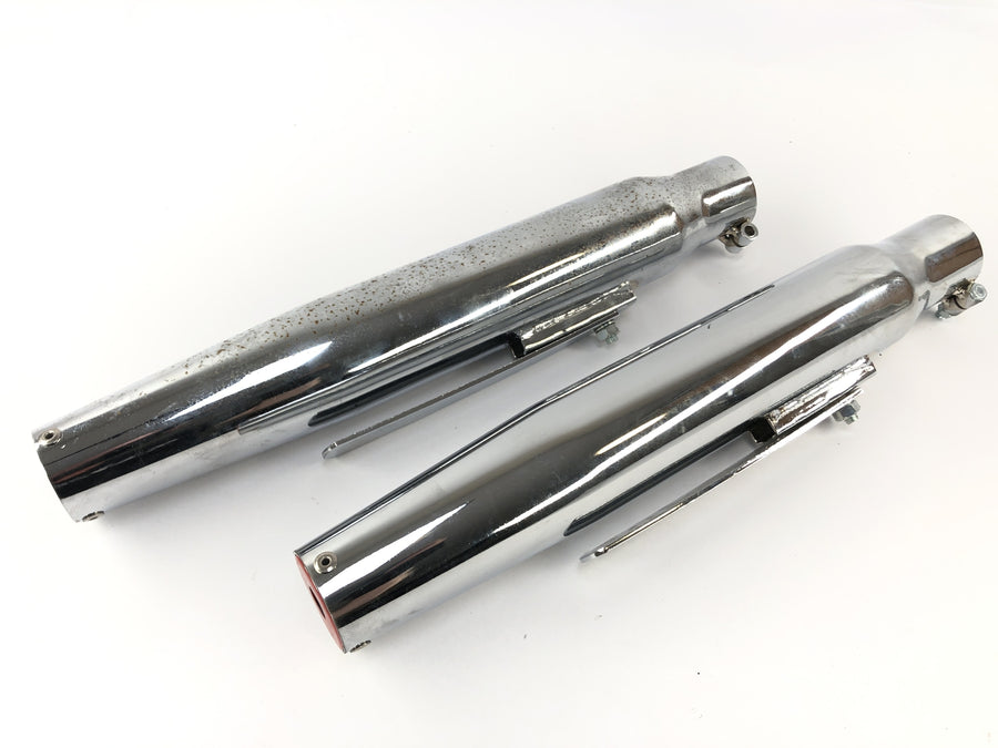 Yamaha XV 750 5G5 [1982] - exhaust silencer couple