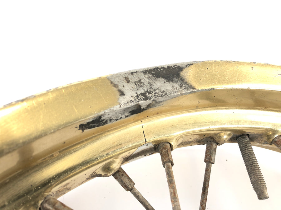 Yamaha XT 600 Zentere 34L [1985] - rim rear wheel Gold 2.50 x 18 "