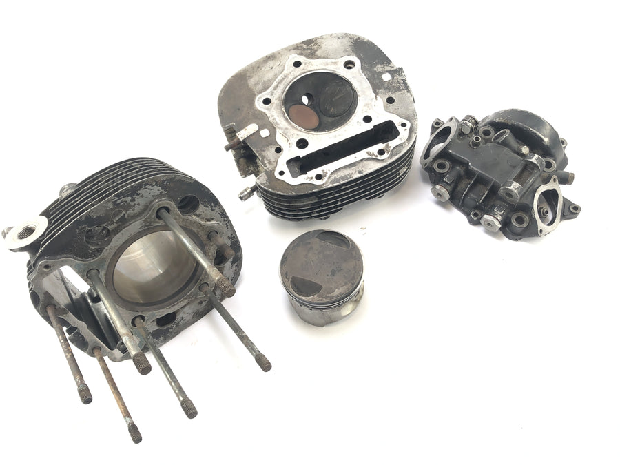 Yamaha XT 500 1U6 [1981] - Cylinder with piston and cylinder head set