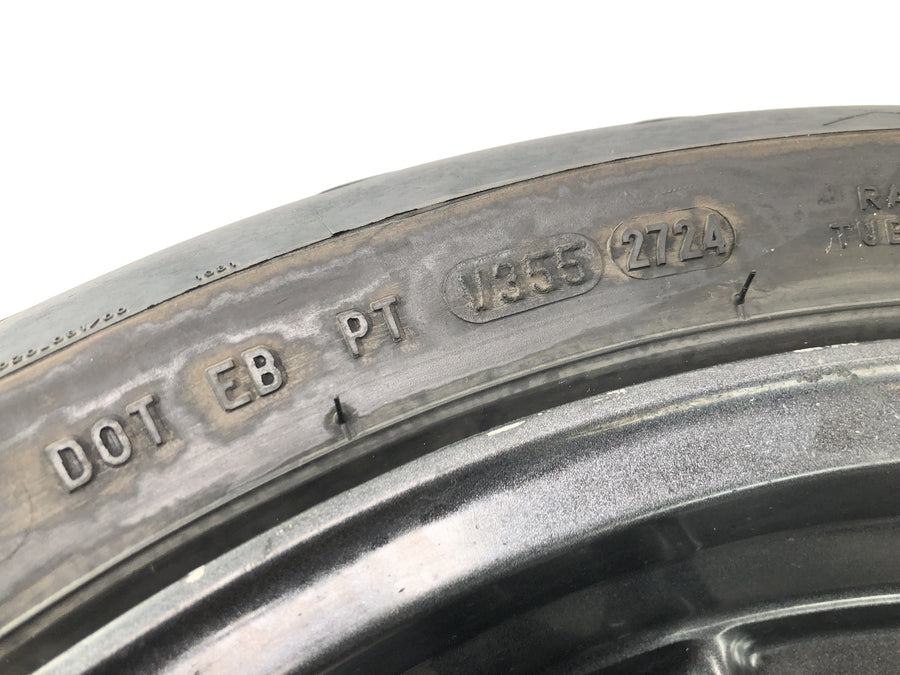 Triumph Speed Triple 1050 515NJ [2007] - Hinterrad Felge Rad schwarz 5-Speichen Alu 5.50 x 17"
