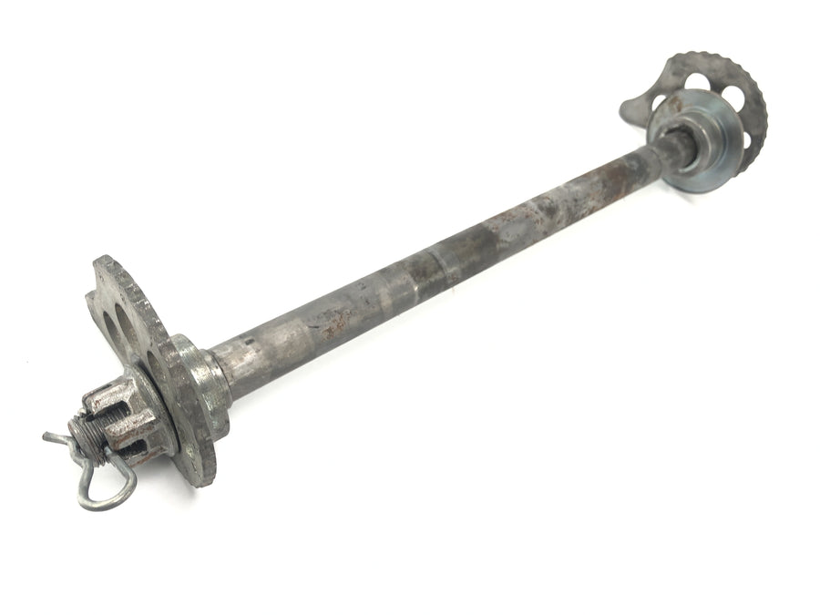 Yamaha XT 600 43F [1985] - rear wheel axle axis of the liner axle
