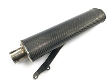 HONDA VTR 1000 SP 1 SC45 [2001] - uitlaat einddemper demper rechts carbon - 0