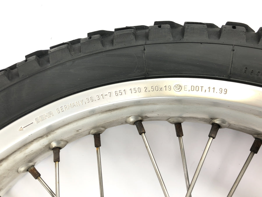 BMW F 650 GS R13 [2000] - front wheel rim wheel spoke wheel 2.50 x 19"