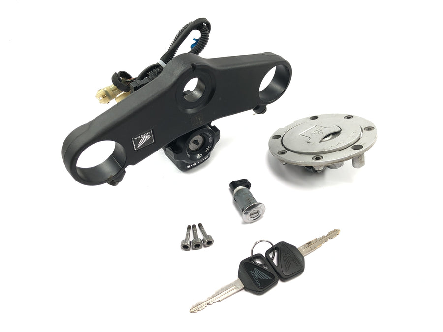 Honda CBR 600 RR PC37 [2004] - Schlosssatz Gabelbrücke oben Zündschloss Tankdeckel