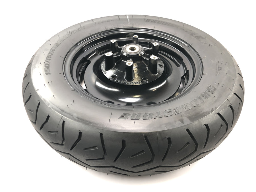 Yamaha V Max 1200 2LT [1998] - rear wheel rim complete rear tire 3.50x15"