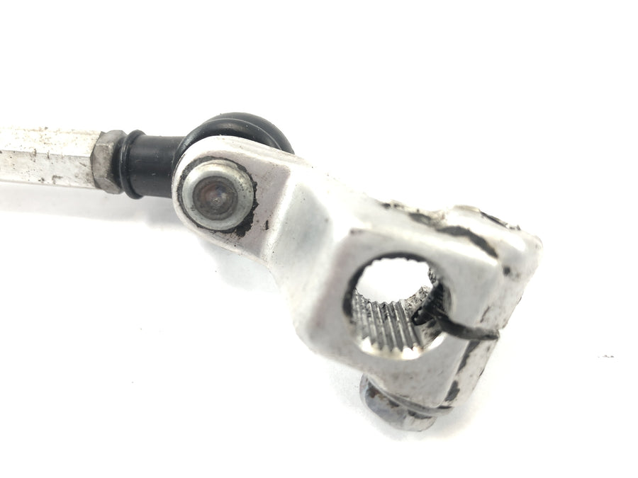 Kawasaki ZX 12 R ZXT20A [2001] - Left footrest system with shift pedal and linkage