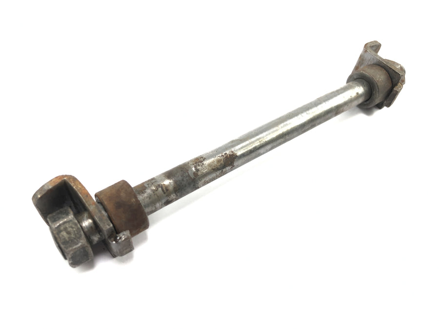 Sachs ZX 125 [1998] - achterwielas wielas compleet 15 mm