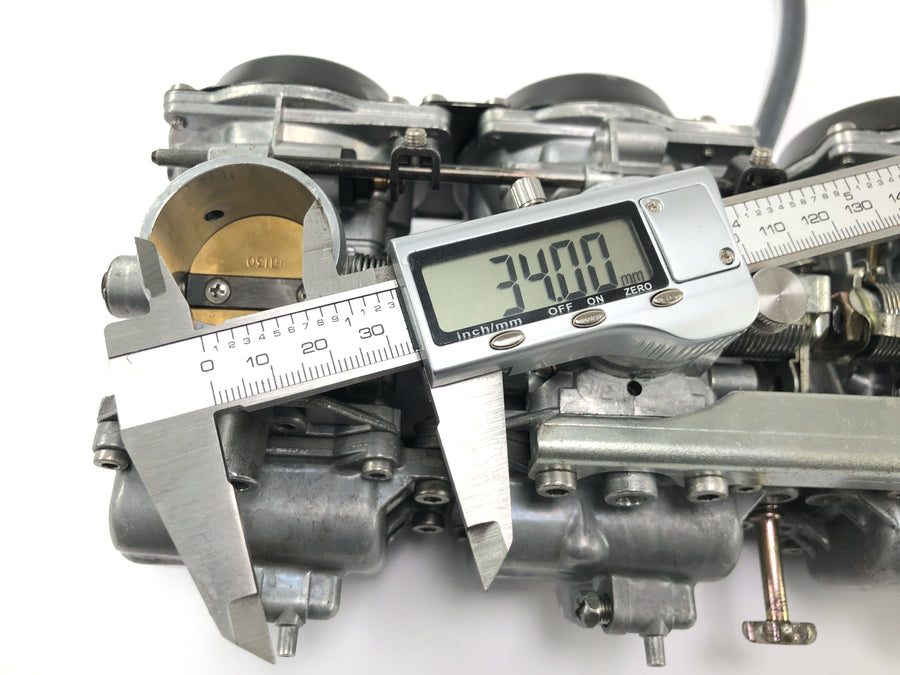 Suzuki GSX R 1100 GU74C [1987] - Carburateur carburateurbank Mikuni 4-voudig