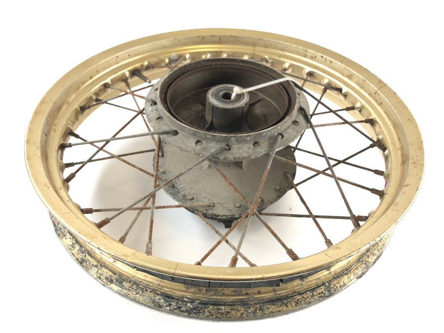 Yamaha XT 600 Zentere 34L [1985] - rim rear wheel Gold 2.50 x 18 "