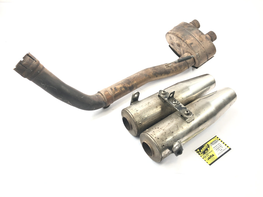 Honda CBR 1000 RR SC57 [2006] - Exhaust system rear silencer double silencer