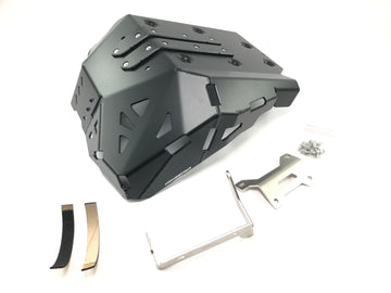 Aprilia Tuareg 660 - Cross Pro motorbescherming onderrijbeveiliging motorskidplate aluminium - 0