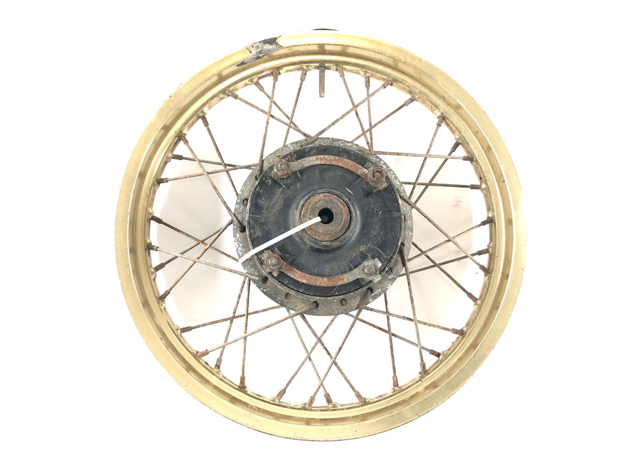 Yamaha XT 600 Zentere 34L [1985] - rim rear wheel Gold 2.50 x 18 "