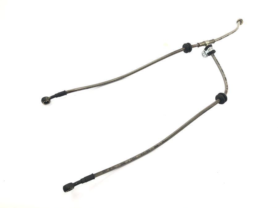 Aprilia RSV 1000 R [2004] - front brake line steel braided brake hose line