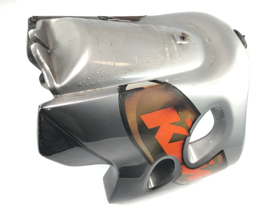 KTM 640 Adventure LC4 [2001] - Tank Benzintank mit Benzinhähnen beschädigt