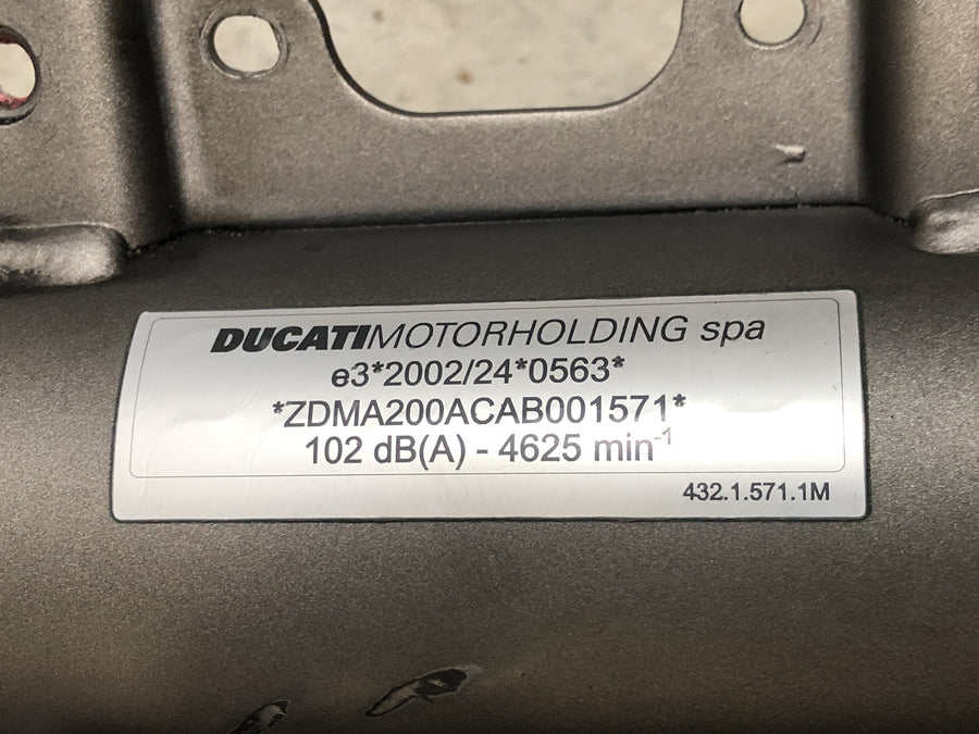 Ducati Multistrada 1200 S Touring [2009] - Rahmen Hauptrahmen mit Papiere
