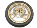 Yamaha RD 350 YPVS 31K [1984] - Hinterrad Rad Felge Gold mit Bremsscheibe-6